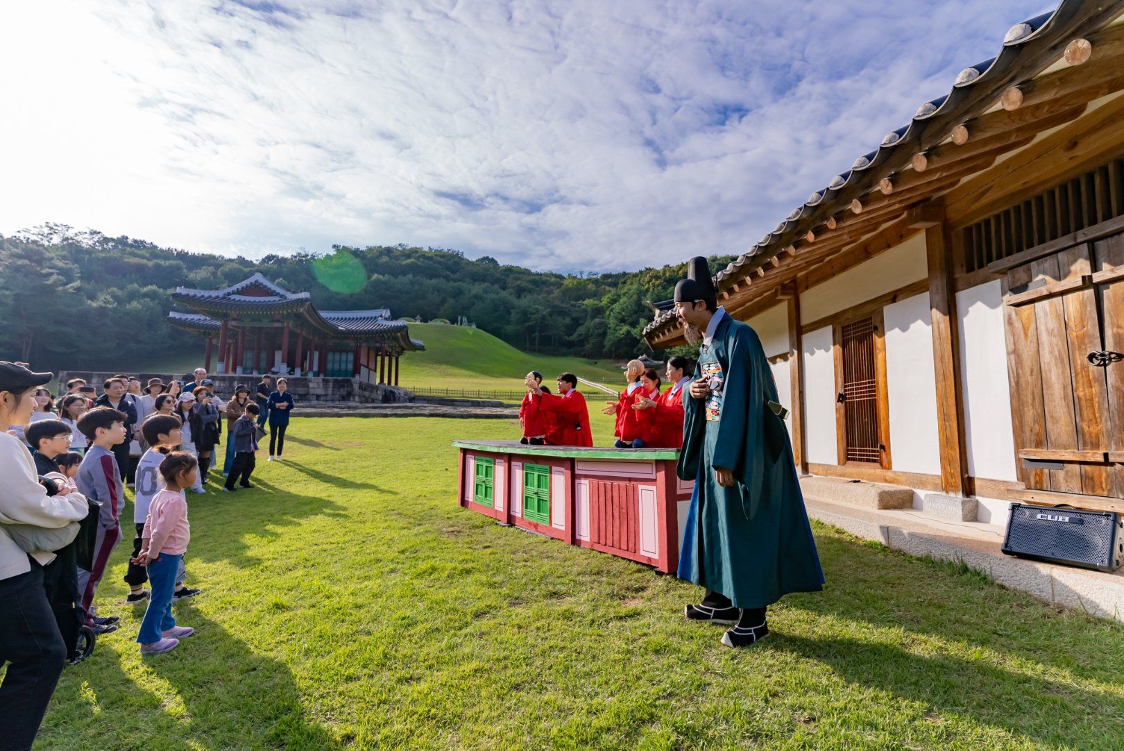 Official program scene from Joseon Royal Tombs Festival 2026