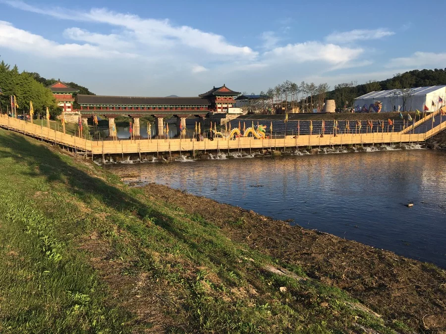 Woljeong Bridge in Gyeongju. (2018-09-30 17:12:09)
