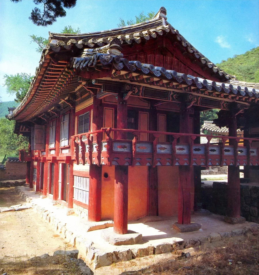 옥산서원 문화 산책 — 옥산서원 무변루의 실제 옛 자료 사진, 촬영 시점 미상